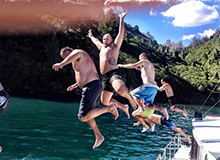 BoyzWeekend Rotorua Boat Cruise